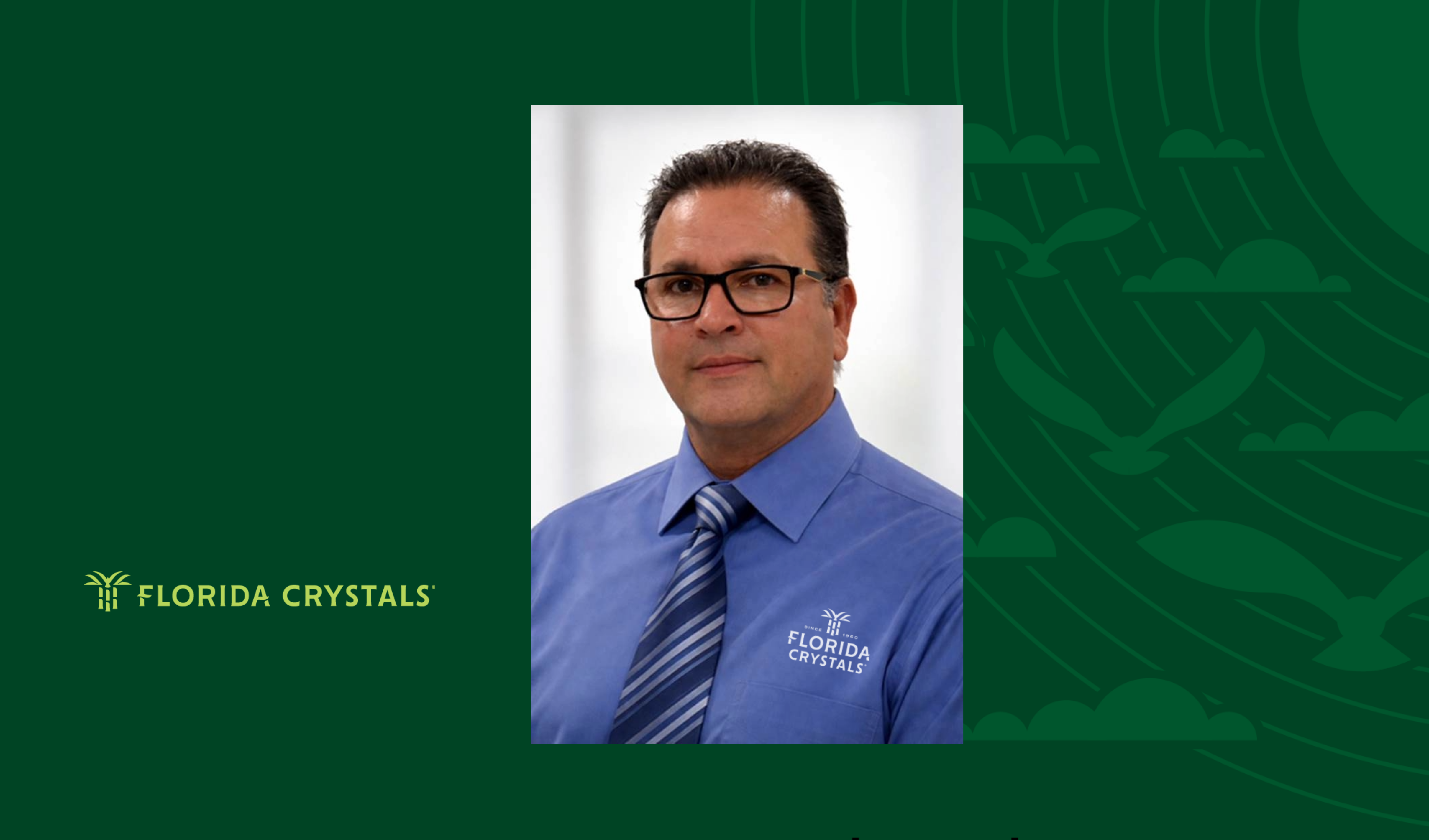 Florida Crystals’ Alejandro Morales Recognized as 2026 ‘Sugar Notable’